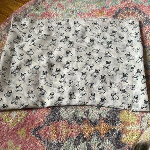 PUG Print Lightweight Scarf - Black & White!!!